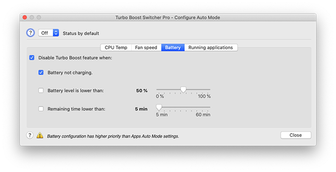 Turbo boost switcher 2.6.1 free for mac